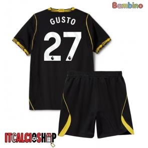 Chelsea Malo Gusto #27 Seconda Maglia Bambino 2026-27 Manica Corta (+ Pantaloni corti)